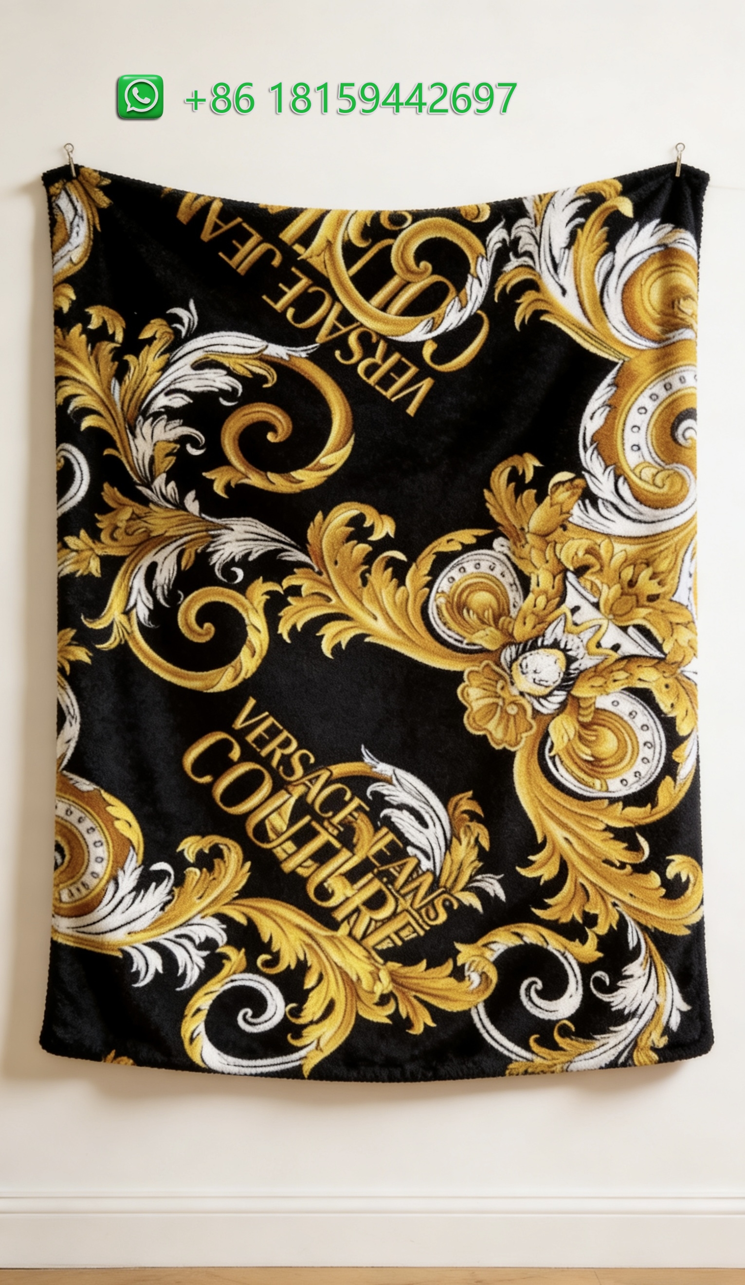 Versace Throw Blankets